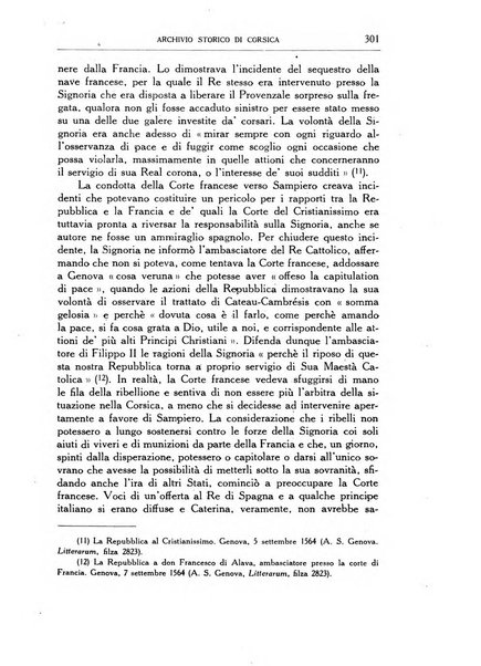 Archivio storico di Corsica pubblicazione trimestrale