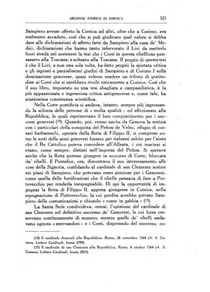 Archivio storico di Corsica pubblicazione trimestrale