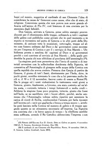 Archivio storico di Corsica pubblicazione trimestrale