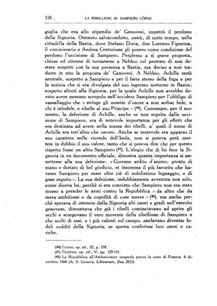 Archivio storico di Corsica pubblicazione trimestrale