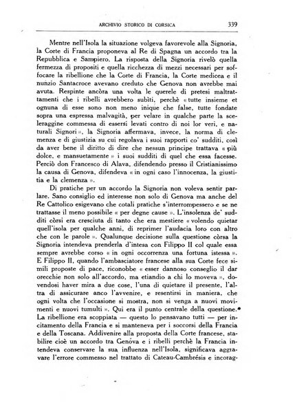 Archivio storico di Corsica pubblicazione trimestrale