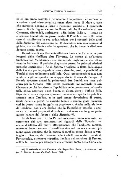 Archivio storico di Corsica pubblicazione trimestrale