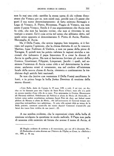 Archivio storico di Corsica pubblicazione trimestrale