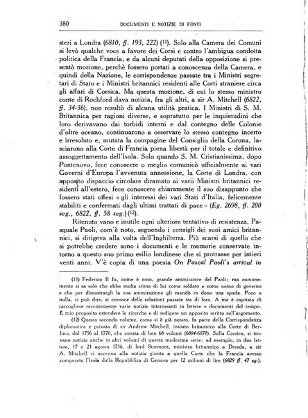 Archivio storico di Corsica pubblicazione trimestrale