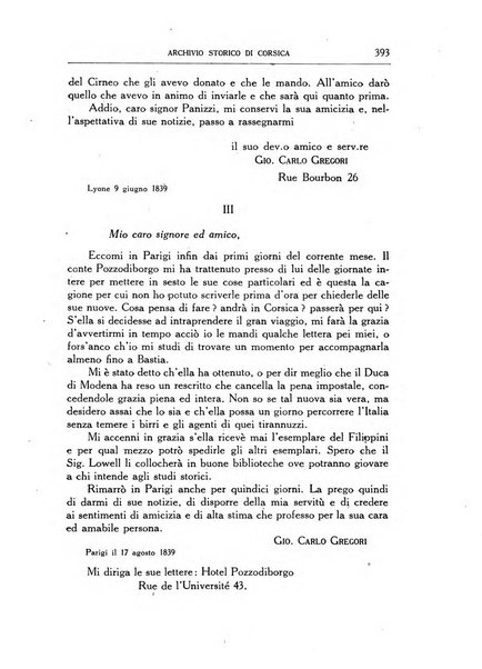 Archivio storico di Corsica pubblicazione trimestrale