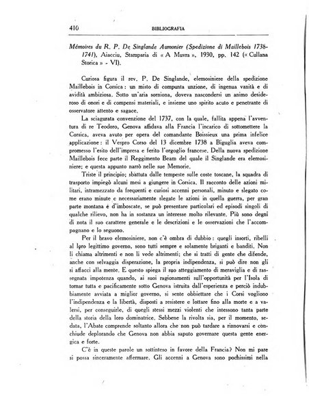 Archivio storico di Corsica pubblicazione trimestrale