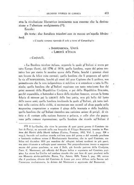 Archivio storico di Corsica pubblicazione trimestrale