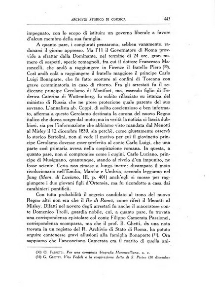 Archivio storico di Corsica pubblicazione trimestrale