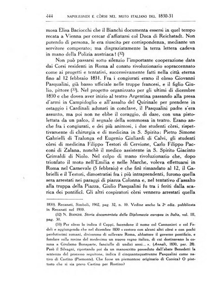 Archivio storico di Corsica pubblicazione trimestrale