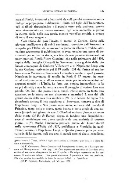 Archivio storico di Corsica pubblicazione trimestrale