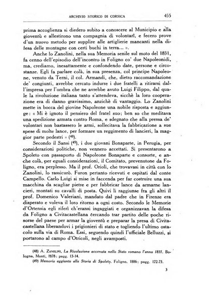 Archivio storico di Corsica pubblicazione trimestrale