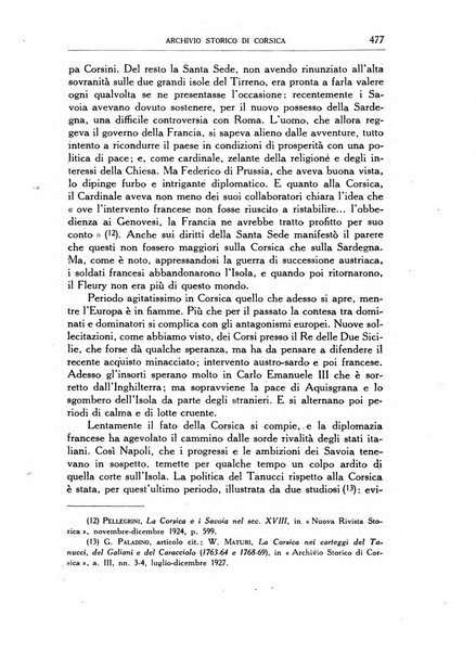 Archivio storico di Corsica pubblicazione trimestrale