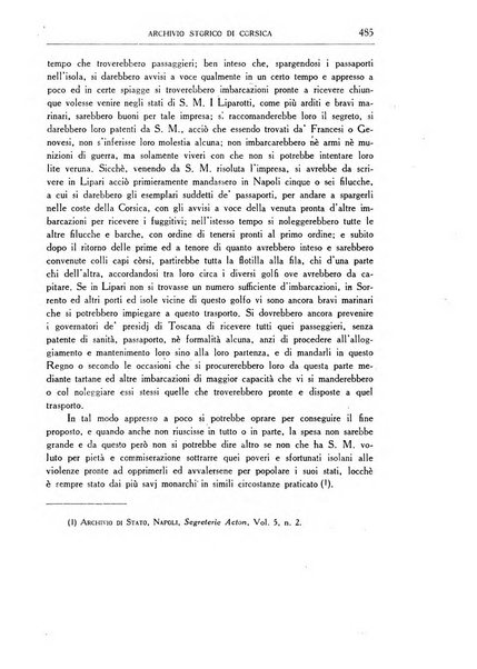 Archivio storico di Corsica pubblicazione trimestrale