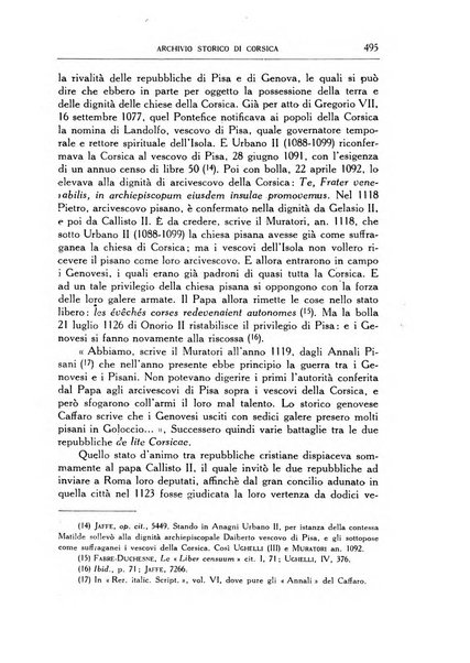 Archivio storico di Corsica pubblicazione trimestrale