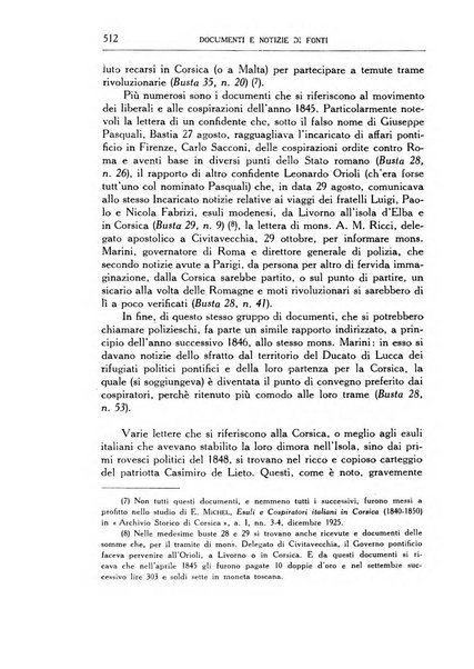 Archivio storico di Corsica pubblicazione trimestrale