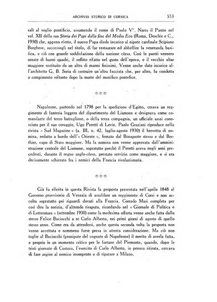 Archivio storico di Corsica pubblicazione trimestrale