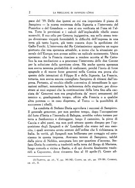 Archivio storico di Corsica pubblicazione trimestrale