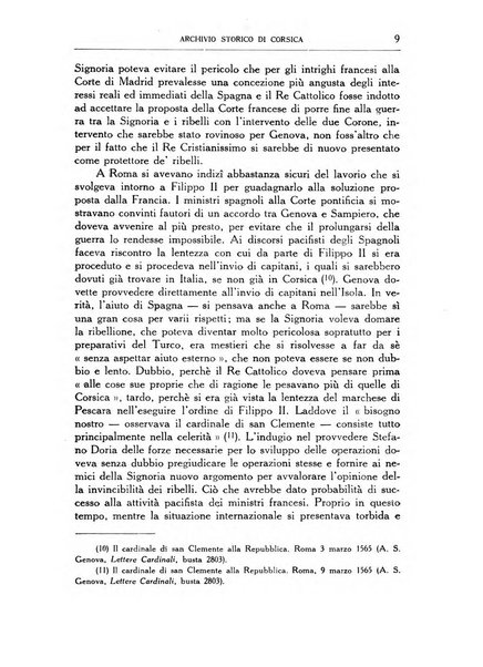 Archivio storico di Corsica pubblicazione trimestrale