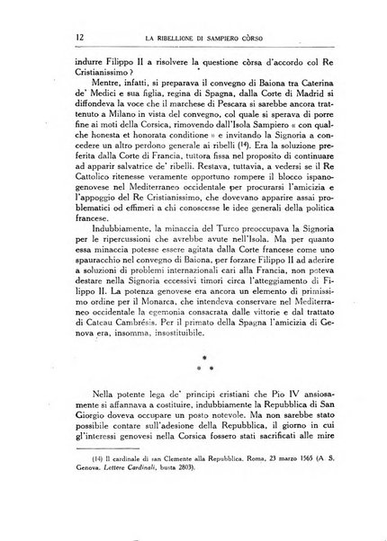 Archivio storico di Corsica pubblicazione trimestrale