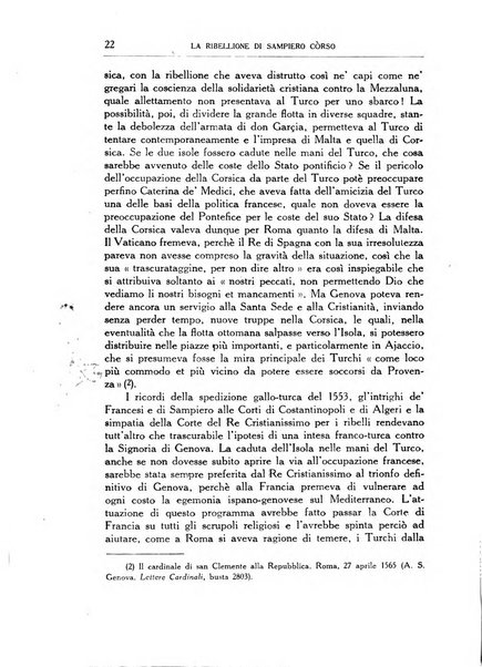 Archivio storico di Corsica pubblicazione trimestrale