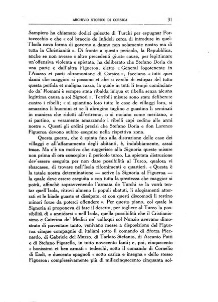 Archivio storico di Corsica pubblicazione trimestrale