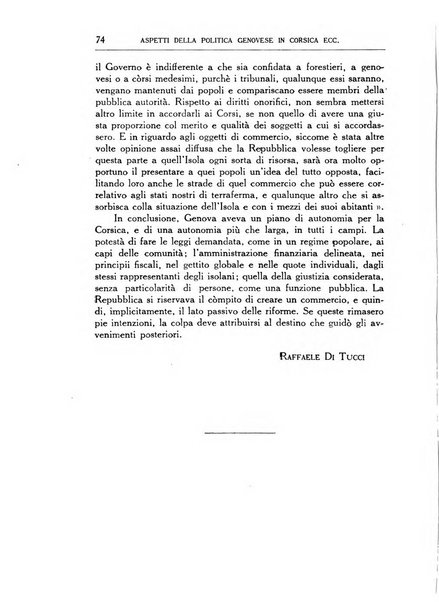 Archivio storico di Corsica pubblicazione trimestrale