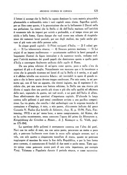 Archivio storico di Corsica pubblicazione trimestrale