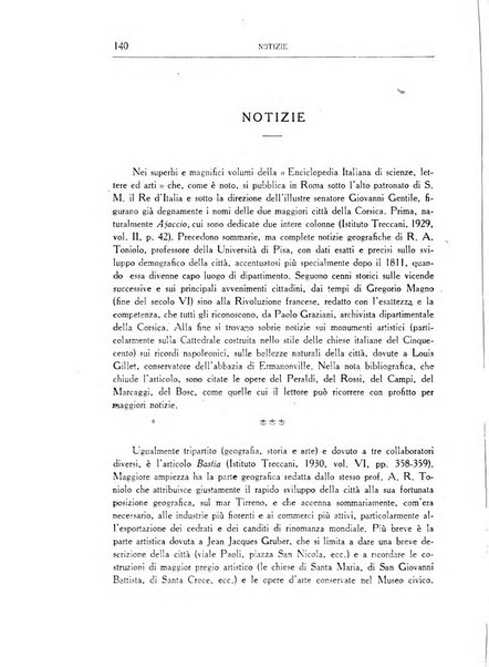 Archivio storico di Corsica pubblicazione trimestrale