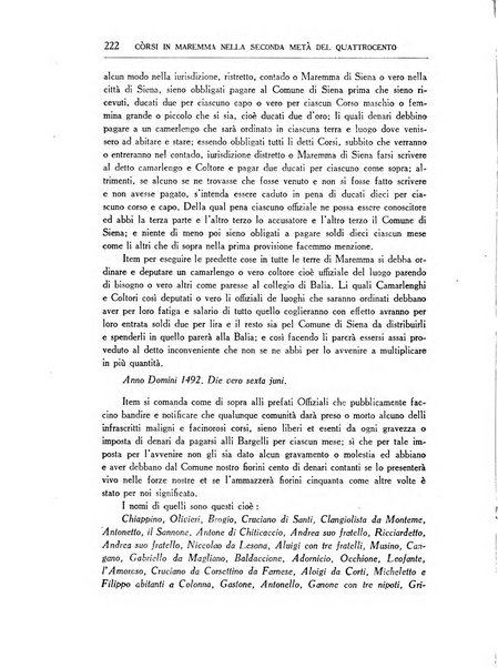 Archivio storico di Corsica pubblicazione trimestrale