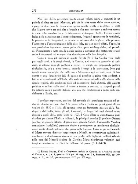 Archivio storico di Corsica pubblicazione trimestrale