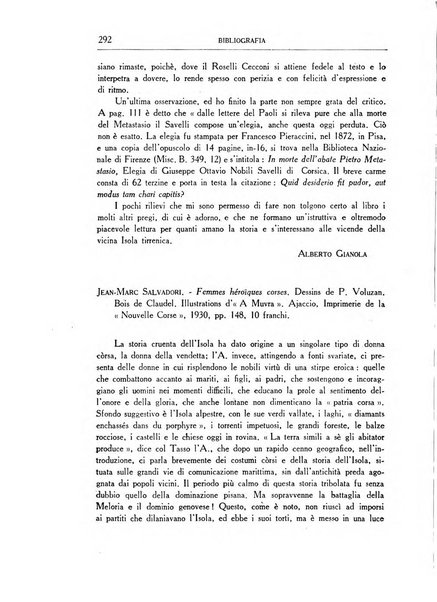 Archivio storico di Corsica pubblicazione trimestrale