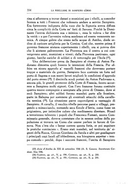 Archivio storico di Corsica pubblicazione trimestrale