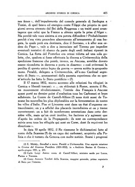 Archivio storico di Corsica pubblicazione trimestrale