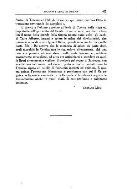 Archivio storico di Corsica pubblicazione trimestrale