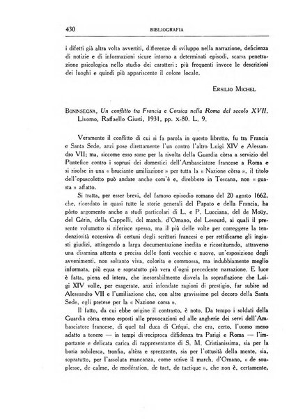 Archivio storico di Corsica pubblicazione trimestrale