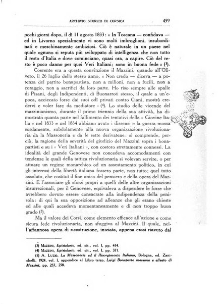 Archivio storico di Corsica pubblicazione trimestrale