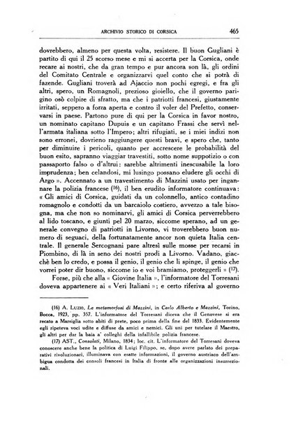 Archivio storico di Corsica pubblicazione trimestrale