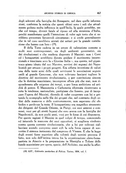 Archivio storico di Corsica pubblicazione trimestrale