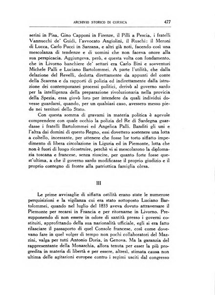 Archivio storico di Corsica pubblicazione trimestrale