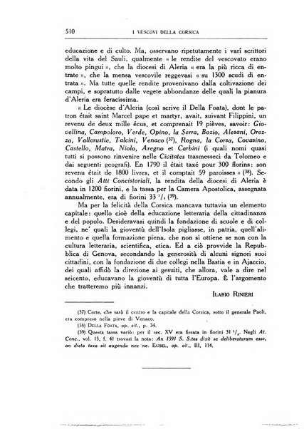 Archivio storico di Corsica pubblicazione trimestrale