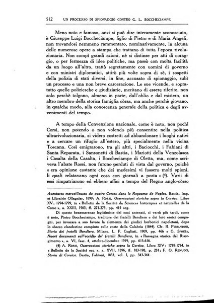 Archivio storico di Corsica pubblicazione trimestrale