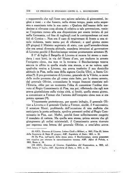 Archivio storico di Corsica pubblicazione trimestrale