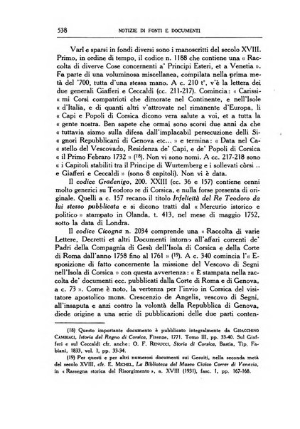 Archivio storico di Corsica pubblicazione trimestrale