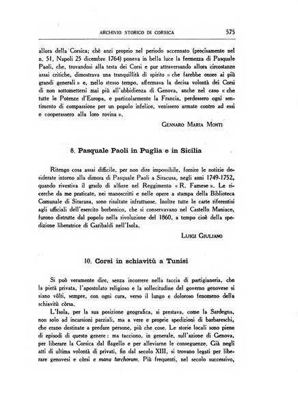 Archivio storico di Corsica pubblicazione trimestrale