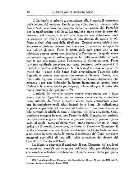 Archivio storico di Corsica pubblicazione trimestrale