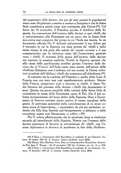 Archivio storico di Corsica pubblicazione trimestrale