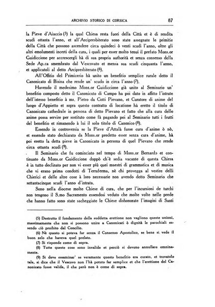 Archivio storico di Corsica pubblicazione trimestrale