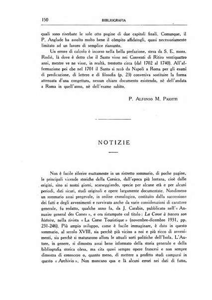 Archivio storico di Corsica pubblicazione trimestrale