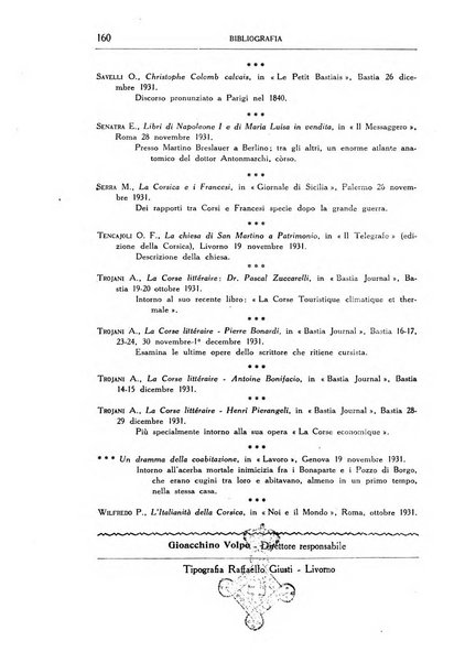 Archivio storico di Corsica pubblicazione trimestrale