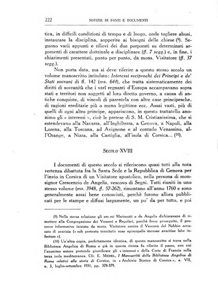 Archivio storico di Corsica pubblicazione trimestrale